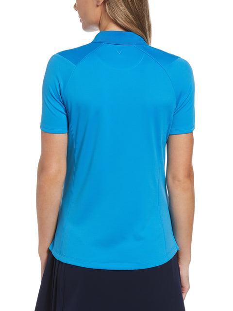 Womens Solid Swing Tech Polo-Polos-Callaway