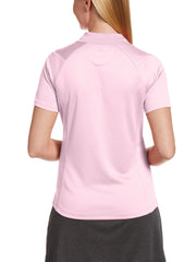 Womens Swing Tech Solid Polo-Polos-Callaway