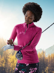 Womens Swing Tech™ Sun Protection 1/4 Zip Shirt-Jackets-Callaway