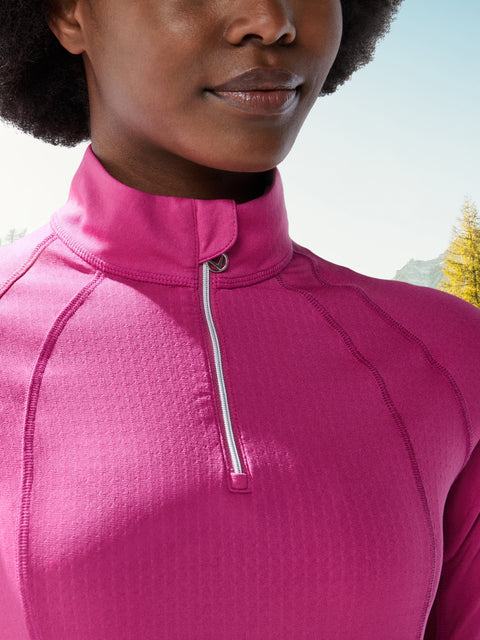 Womens Swing Tech™ Sun Protection 1/4 Zip Shirt-Jackets-Callaway