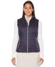 Womens Thermal Lightweight Quilted Vest Jackets Peacoat / XS