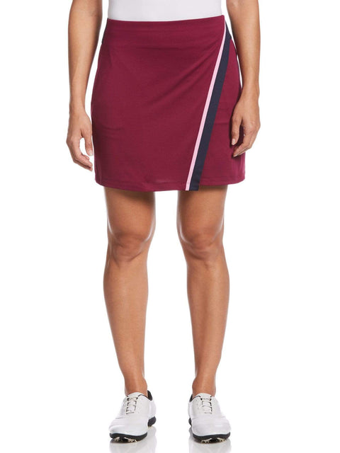 Womens Contrast Wrap Skort-Skorts-Magenta Purple-M-Callaway Apparel