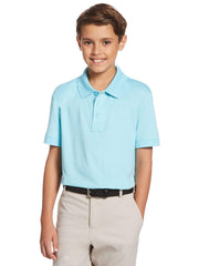 Youth Callaway Micro Hex Polo Polos Bluefish / S