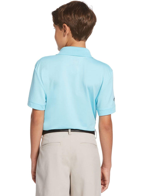 Youth Callaway Micro Hex Polo Polos