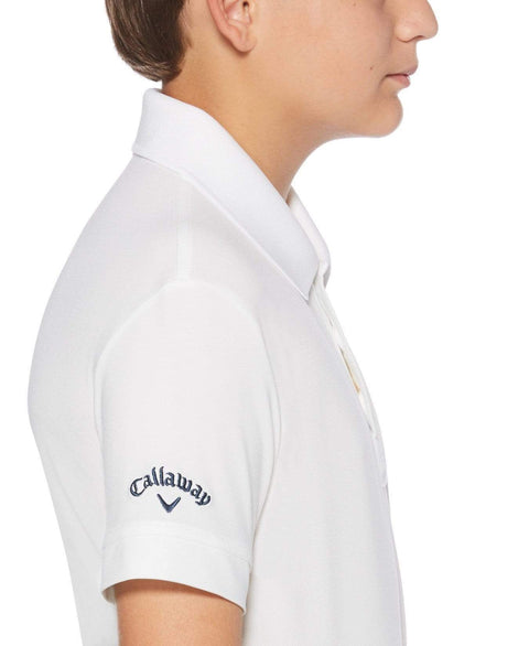 Youth Callaway Micro Hex Polo Polos